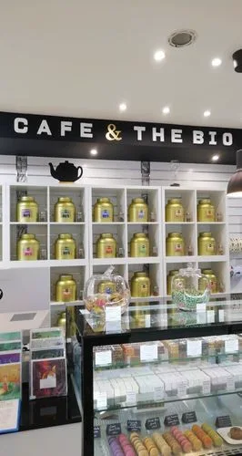 Comptoir à thé en vrac du Salon de Thé & Barista, Café Boutique